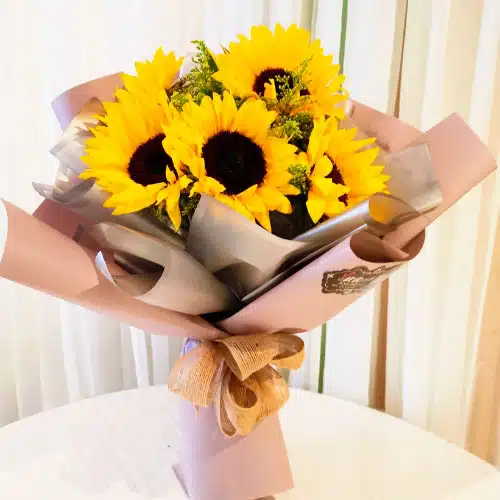 Ramillete o Bouquet de Girasoles